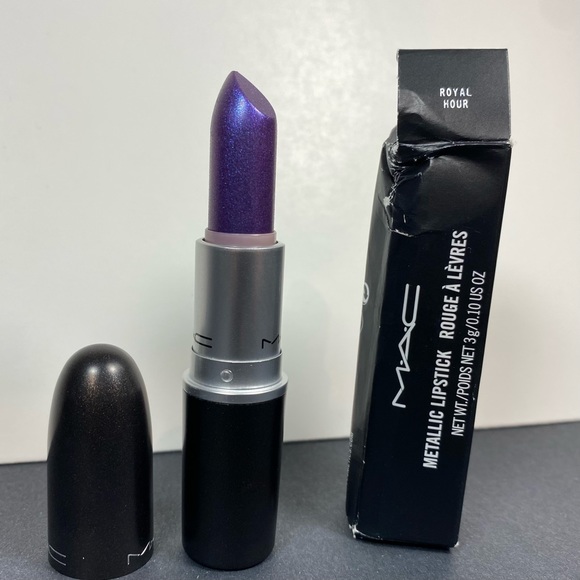 MAC Cosmetics Metallic Lipstick Royal Hour - Picture 2 of 6